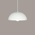 A19 Lighting Cyprus Pendant, Bisque P305-WCC-1LEDE26